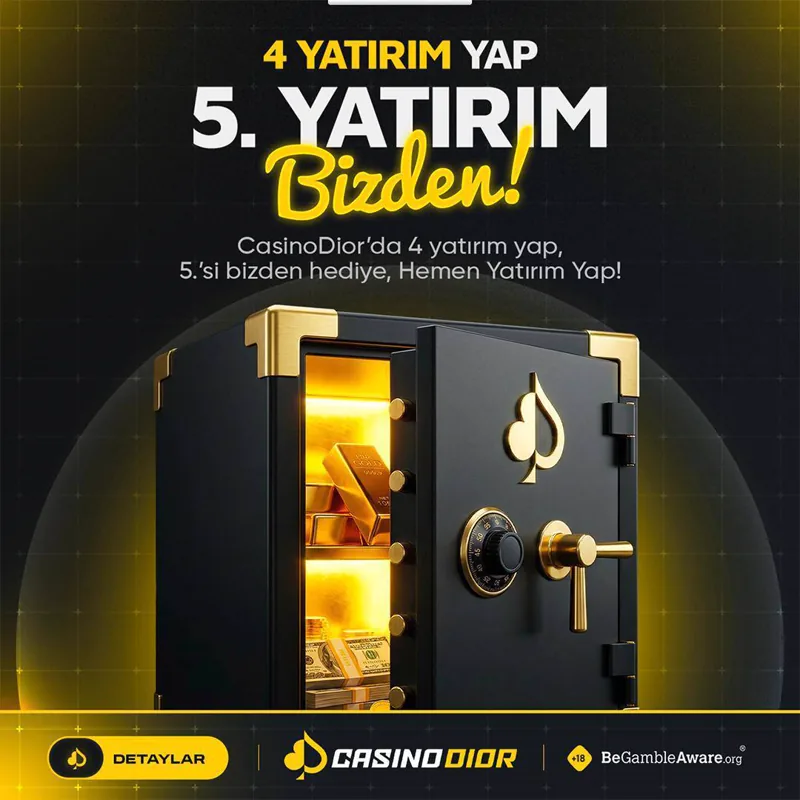 CASINODIOR - CasinoDior · 4+1 Yatırım Hediye