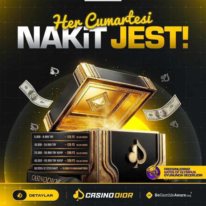 CASINODIOR - CasinoDior · Cumartesi Nakit Jest