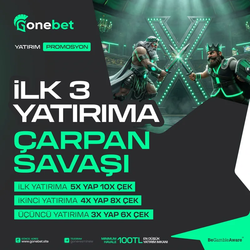 GONEBET - Gonebet · 5X Yatır 10X Çek